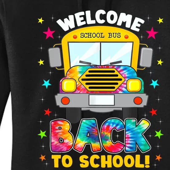 Welcome Back To School Funny Outfit School Bus Driver Women's Pullover Hoodie