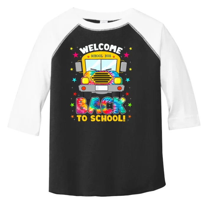 Welcome Back To School Funny Outfit School Bus Driver Toddler Fine Jersey T-Shirt