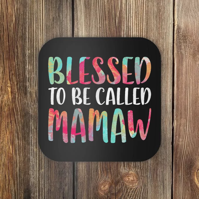 Womens Blessed To Be Called Mamaw Mother's Day Coaster