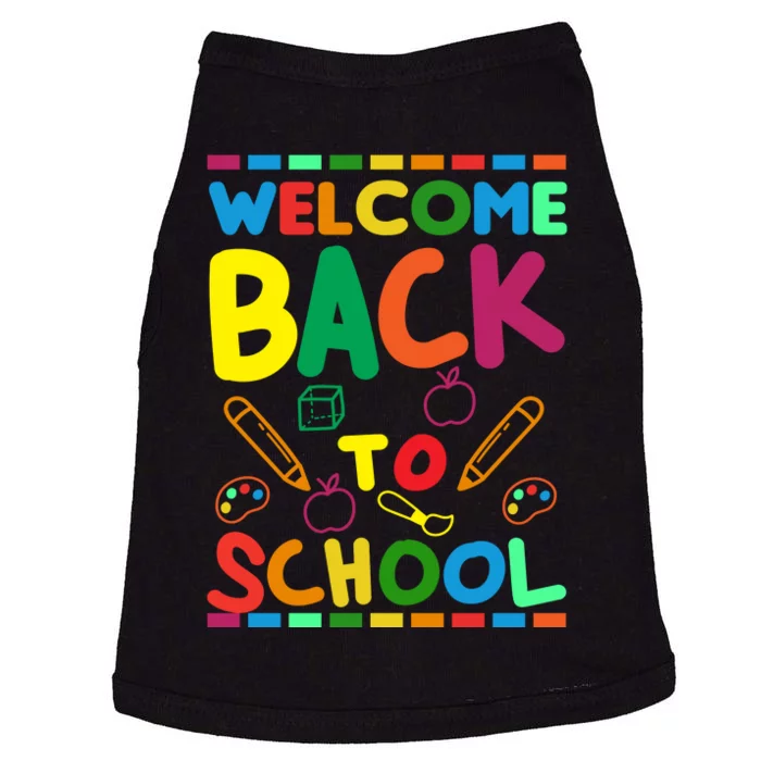 Welcome Back To School Doggie Tank