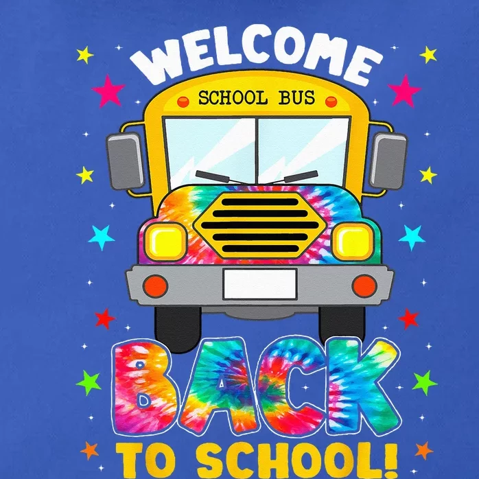 Welcome Back To School Funny Outfit School Bus Driver Zip Tote Bag