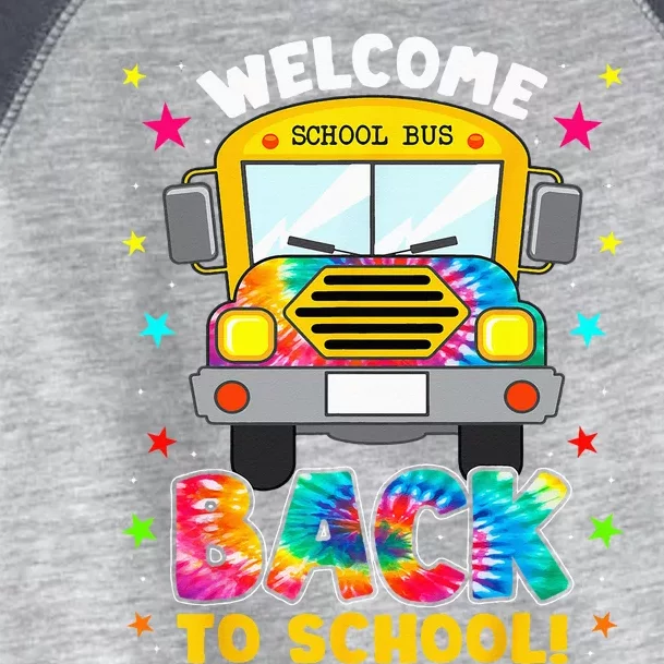 Welcome Back To School Funny Outfit School Bus Driver Toddler Fine Jersey T-Shirt