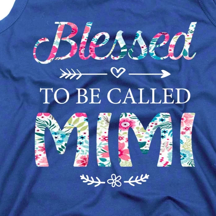 Wo Blessed To Be Called Mimi Gift For Mimi Meaningful Gift Tank Top