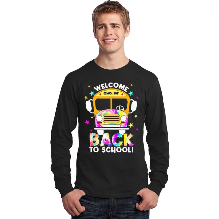 Welcome Back To School For Bus Drivers Transportation Dept Long Sleeve Shirt