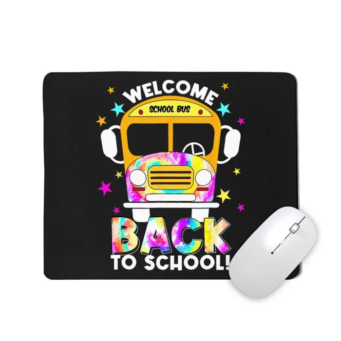 Welcome Back To School For Bus Drivers Transportation Dept Mousepad