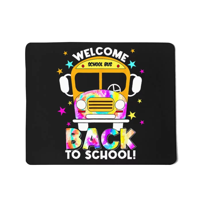 Welcome Back To School For Bus Drivers Transportation Dept Mousepad