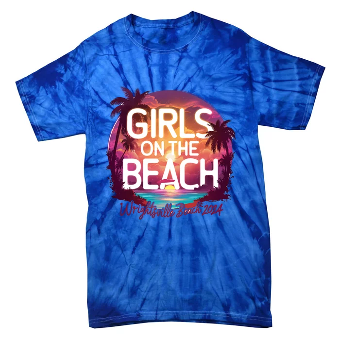 Wrightsville Beach Trip 2024 Gift Tie-Dye T-Shirt