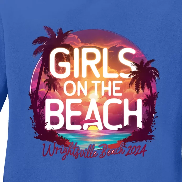 Wrightsville Beach Trip 2024 Gift Ladies Long Sleeve Shirt