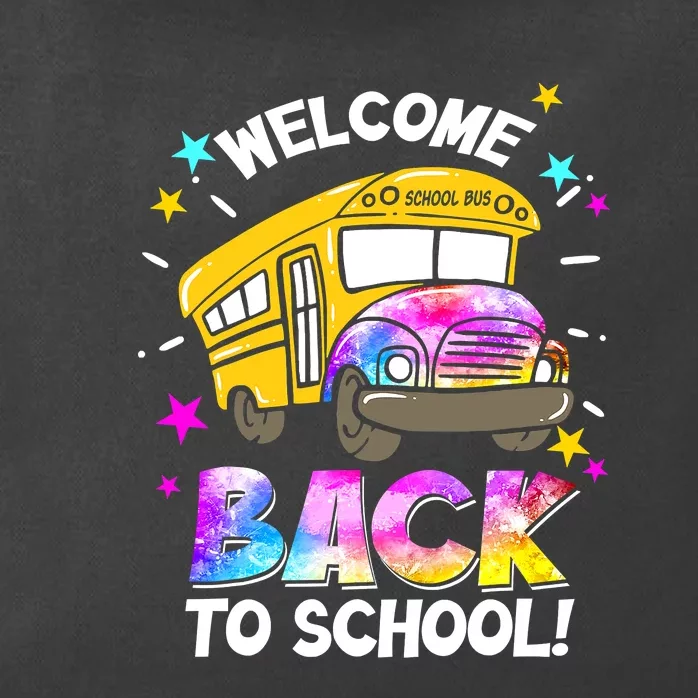 Welcome Back To School Funny School Bus Driver Zip Tote Bag