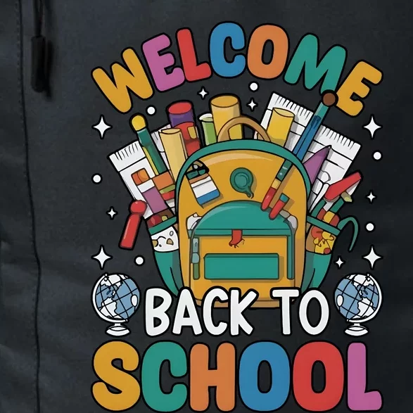 Welcome Back To School Daily Commute Backpack