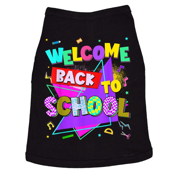 Welcome Back To School Back To School Teachers Doggie Tank