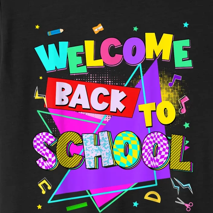 Welcome Back To School Back To School Teachers ChromaSoft Performance T-Shirt