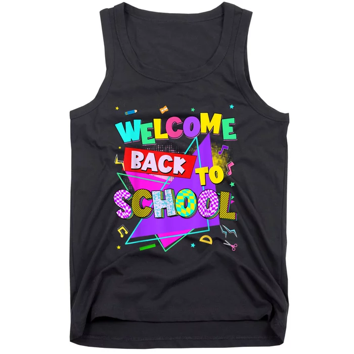 Welcome Back To School Back To School Teachers Tank Top