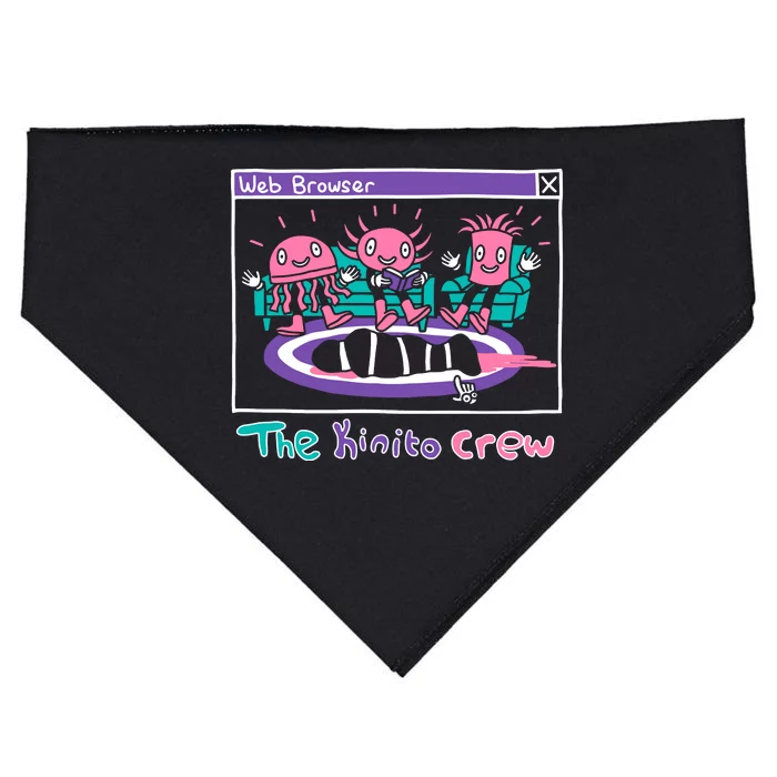 Web Browser The Kinito Crew USA-Made Doggie Bandana