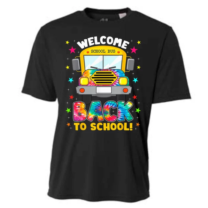 Welcome Back To School Funny Outfit School Bus Driver Cooling Performance Crew T-Shirt