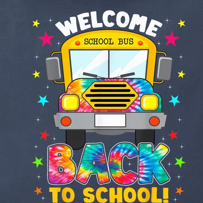 Welcome Back To School Funny Outfit School Bus Driver Zip Tote Bag