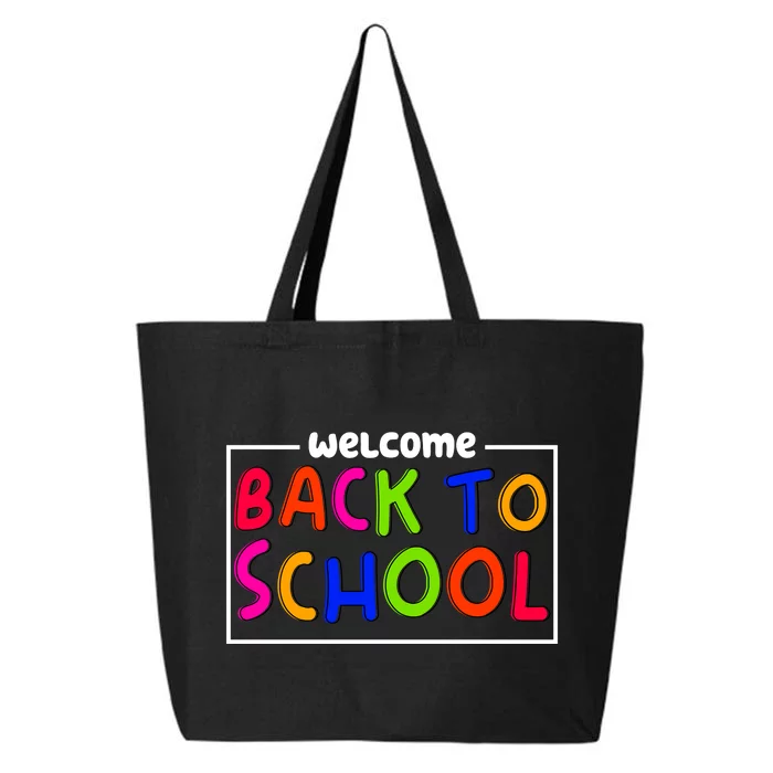 Welcome Back To School 25L Jumbo Tote