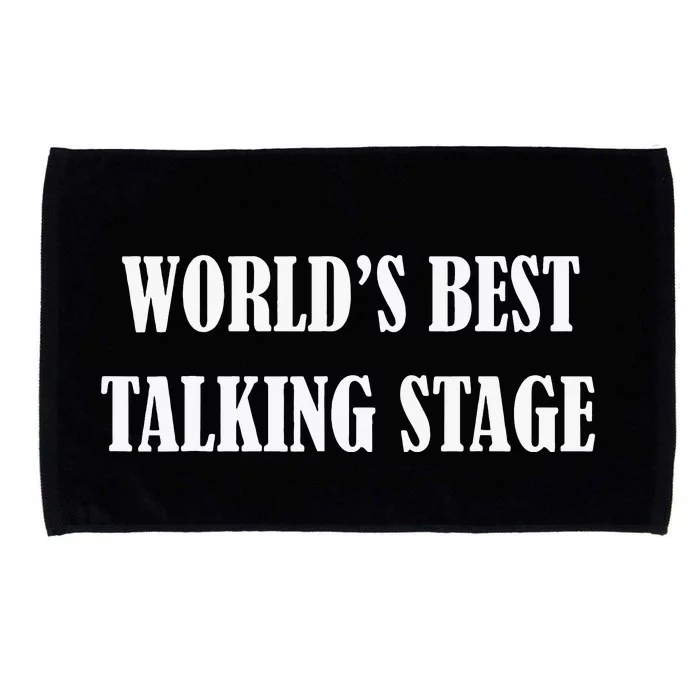 World’s Best Talking Stage Funny Microfiber Hand Towel