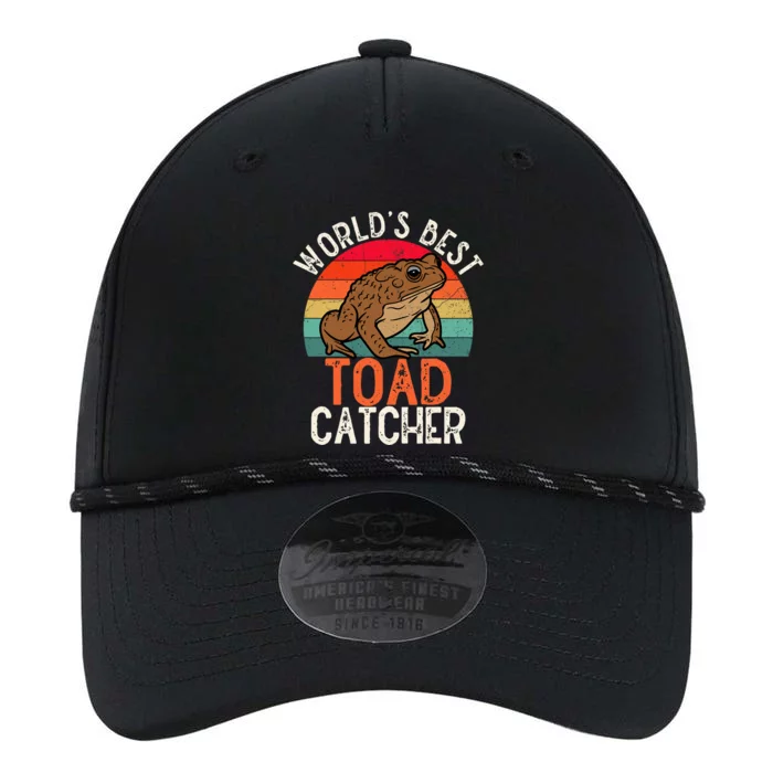 Worlds Best Toad Catcher Funny Amphibian Toad Performance The Dyno Cap