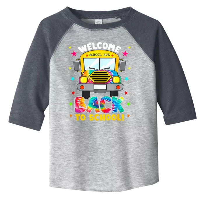 Welcome Back To School Funny Outfit School Bus Driver Toddler Fine Jersey T-Shirt