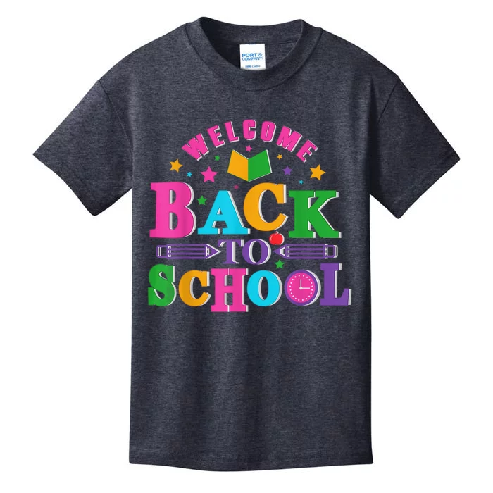 Welcome Back To School Shirt Funny Teachers Students Gift Kids T-Shirt