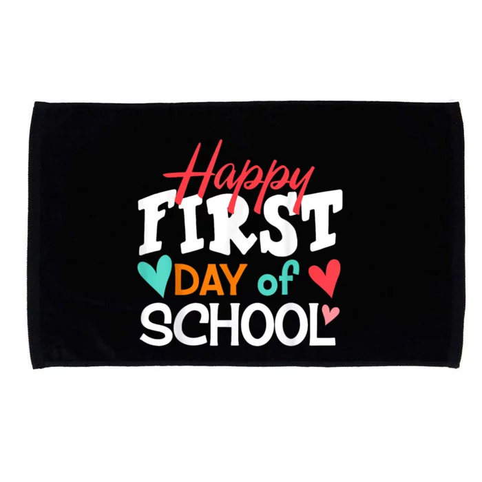 Welcome Back To School First Day Of School Teachers Kids Microfiber Hand Towel