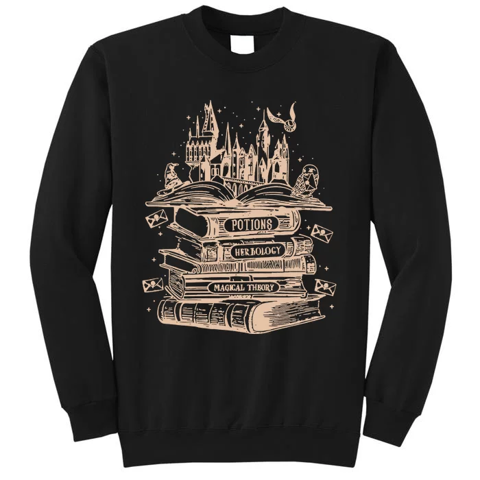 Wizard Bookshop Twosided Castle Book Sweatshirt