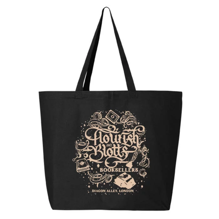 Wizard Bookshop Twosided Wizard Castle Book 25L Jumbo Tote