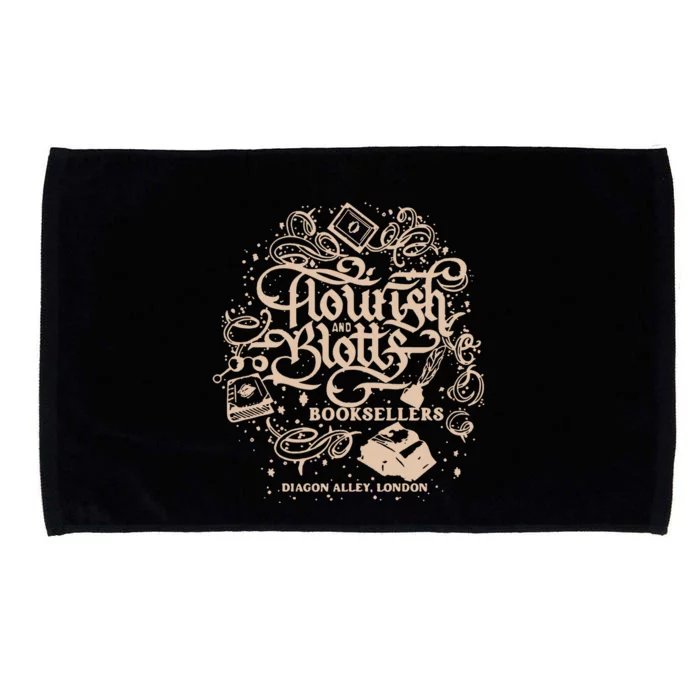 Wizard Bookshop Twosided Wizard Castle Book Microfiber Hand Towel