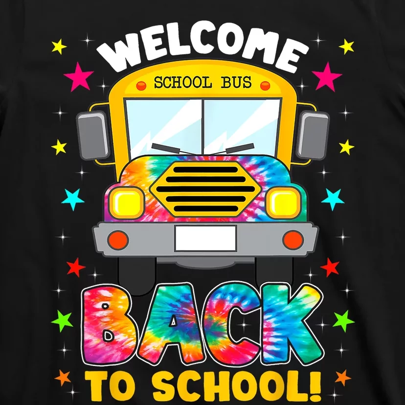 Welcome Back To School Funny Outfit School Bus Driver T-Shirt