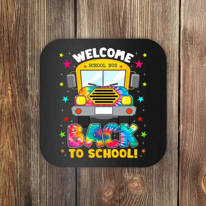 Welcome Back To School Funny Outfit School Bus Driver Coaster