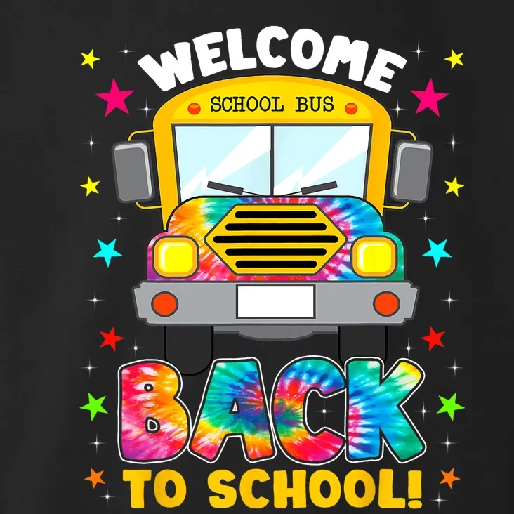 Welcome Back To School Funny Outfit School Bus Driver Toddler Hoodie