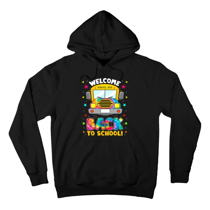 Welcome Back To School Funny Outfit School Bus Driver Tall Hoodie