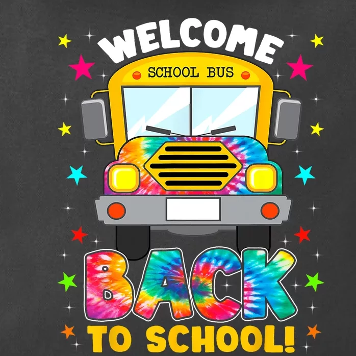 Welcome Back To School Funny Outfit School Bus Driver Zip Tote Bag