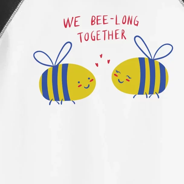 We Belong Together Cute Bee Toddler Fine Jersey T-Shirt