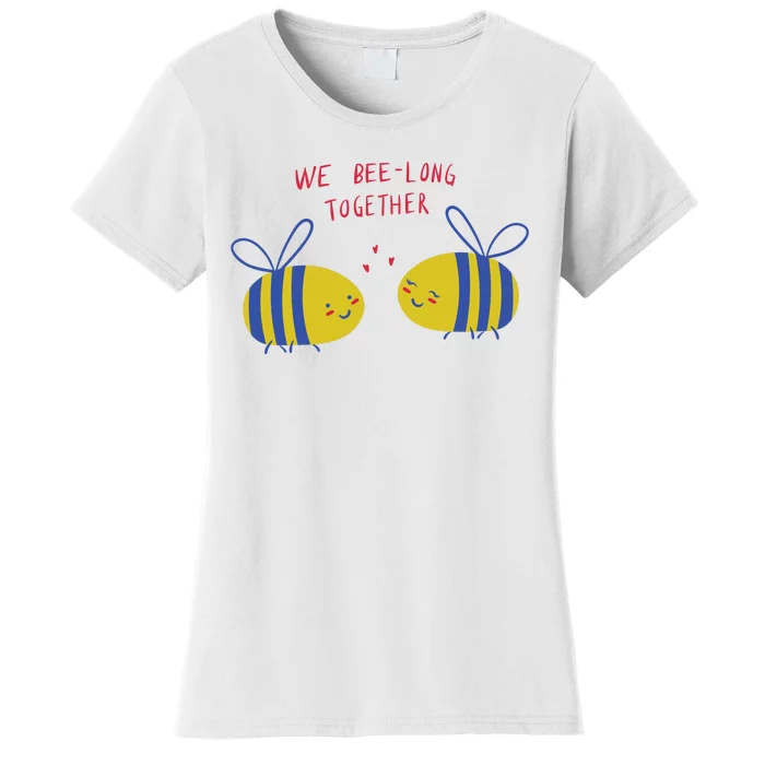 We Belong Together Cute Bee Women's T-Shirt