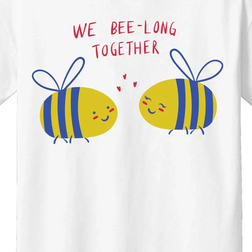 We Belong Together Cute Bee Kids T-Shirt