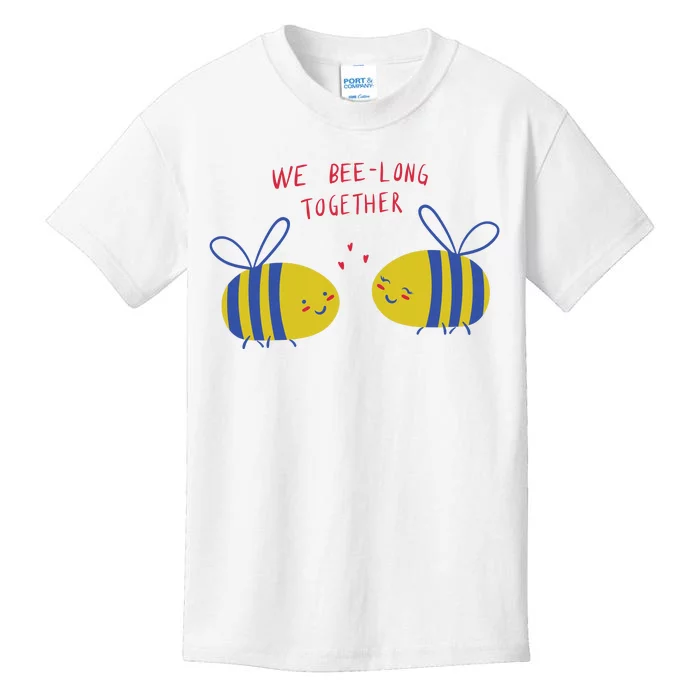 We Belong Together Cute Bee Kids T-Shirt