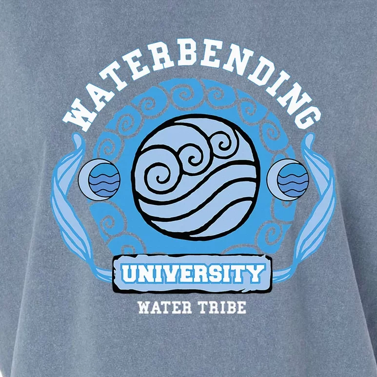 Water Bending University Logo Water Nation Garment-Dyed Women's Muscle Tee