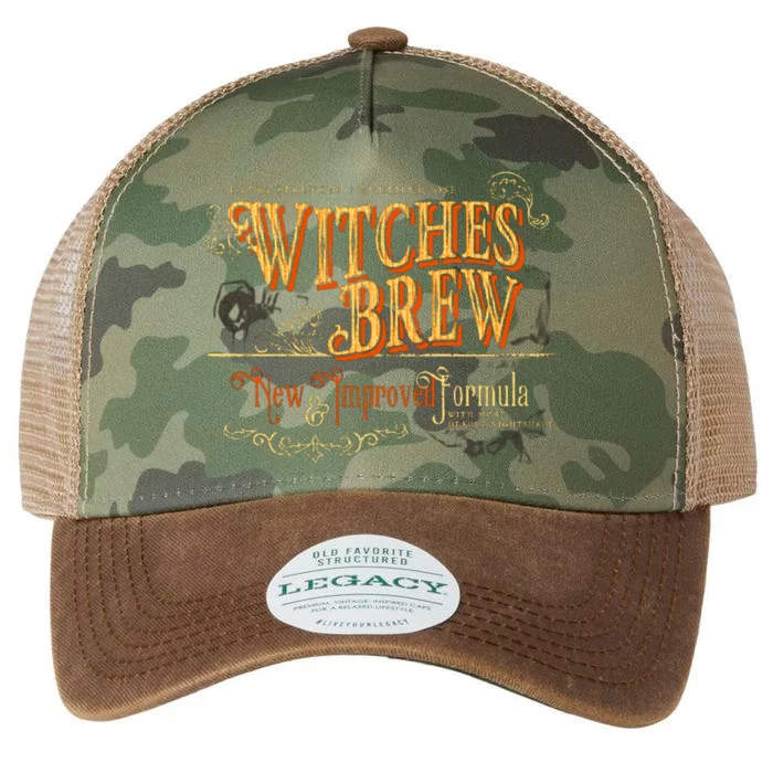 Witches Brew Vintage Halloween Movie Legacy Tie Dye Trucker Hat