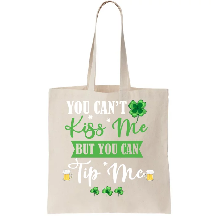 Waitress Bartender Waiter St Patrick's Day Lucky Shamrock Cool Gift Tote Bag