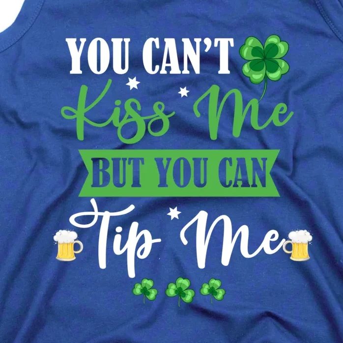 Waitress Bartender Waiter St Patrick's Day Lucky Shamrock Gift Tank Top