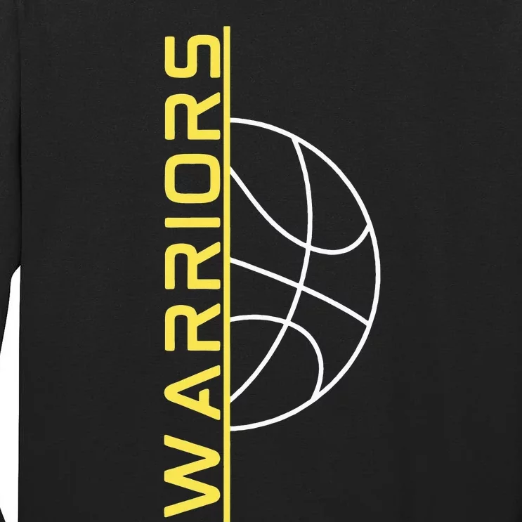 Warriors Basketball Tall Long Sleeve T-Shirt