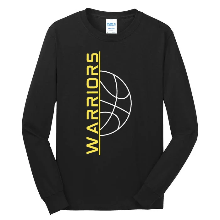 Warriors Basketball Tall Long Sleeve T-Shirt