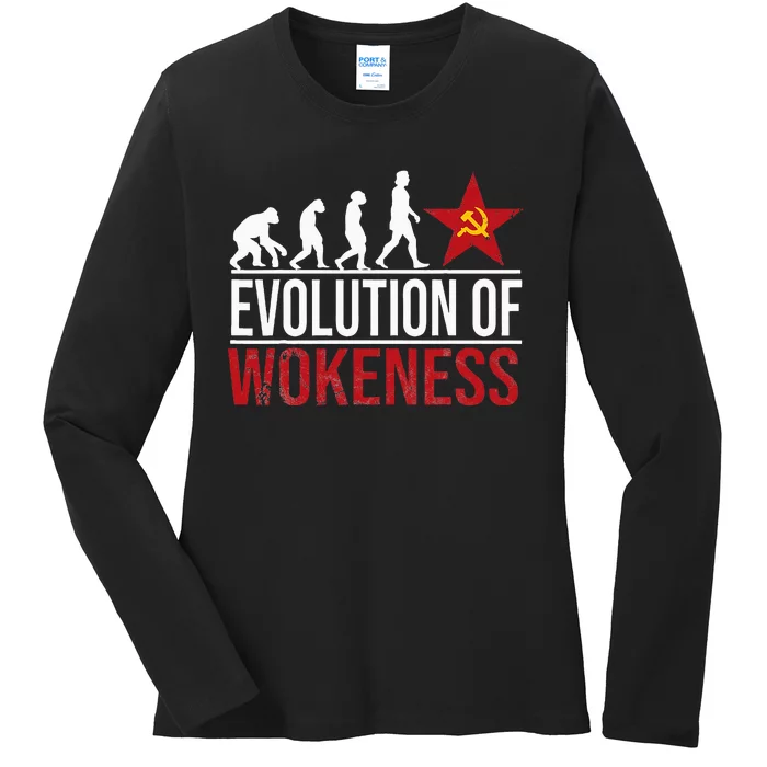 Wokeness Breeds Weakness Ladies Long Sleeve Shirt