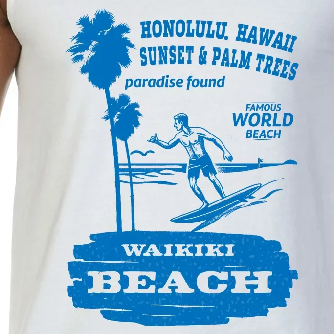 Waikiki Beach Comfort Colors® Tank Top