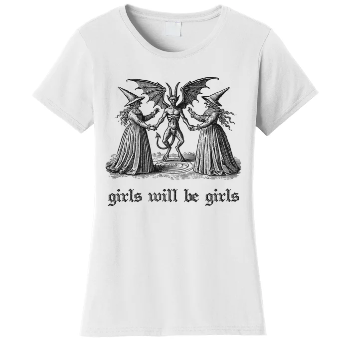 Will Be Witch Vintage Halloween Women's T-Shirt