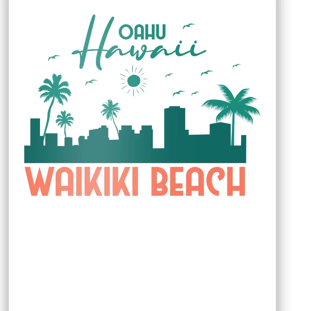 Waikiki Beach Poster