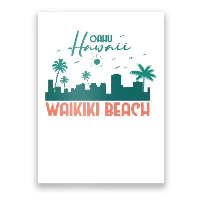 Waikiki Beach Poster