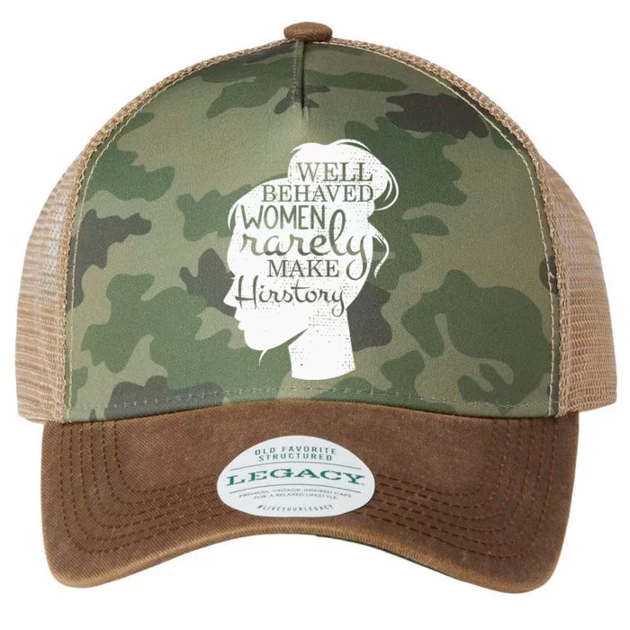 Well Behaved Women Rarely Make History Feminist Legacy Tie Dye Trucker Hat